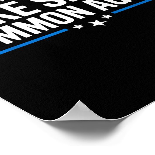 Make Sense Common Again  Poster (Hoek)