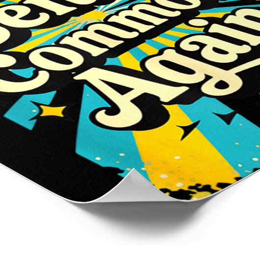 Make Sense Common Again Poster (Hoek)