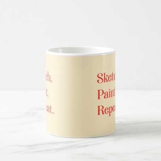 Make Space for Creativity to Evolve in Every Way Koffiemok (Center)