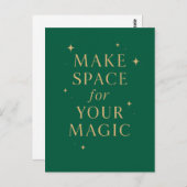 Make Space for Your Magic Briefkaart (Voorkant / Achterkant)