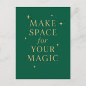 Make Space for Your Magic Briefkaart (Voorkant)