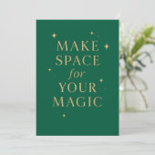 Make Space for Your Magic Kaart (Staand voorkant)