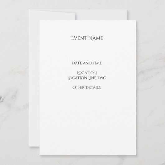 Make Space for Your Magic Kaart (Achterkant)