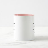 Make Space Modern Grappige Twee-Tons Mok (Midden)
