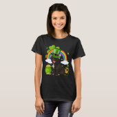 Make St Patricks Day Great Again Funny Bulldog Men T-shirt (Voorkant volledig)
