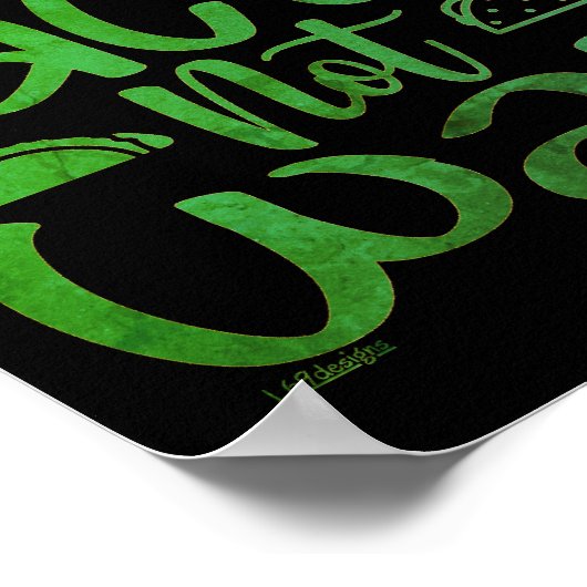 MAKE TACOS, NIET WAR grappige taco minnaar Poster (Hoek)