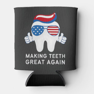 Make Teeth Great Again 4 juli Tandheelkundig Blikjeskoeler