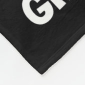 Make Thanksgiving Great Again Dabbing Turkey Trump Fleece Deken (Hoek)