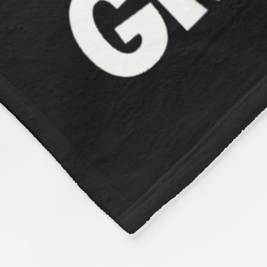 Make Thanksgiving Great Again Dabbing Turkey Trump Fleece Deken (Hoek)