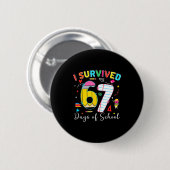 Make The Dads Fireman Gift Proud Firefighter Quote Ronde Button 5,7 Cm (Voorkant /achterkant)