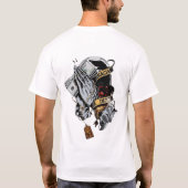 "Make the Dollar" Motivatie gelddrukte T-Shir T-shirt (Achterkant)