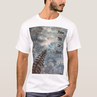 Make This Day Count Lone Tree Stars Rugged Nature T-shirt