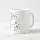 'Make this go viral' Jumbo mok (Voorkant rechts)