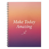 Make Today Amazing – Positive Daily Inspiration  Notitieboek (Voorkant)