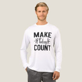 Make Today Count-68543 Tri-Blend Shirt (Voorkant)