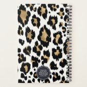 Make Today Count Leopard Floral Planner (Achterkant)