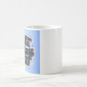 'Make Today Great' Typografie met zwarte letters Koffiemok (Center)