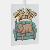Make Today Matter Glas Ornament (Voorkant Rechts)