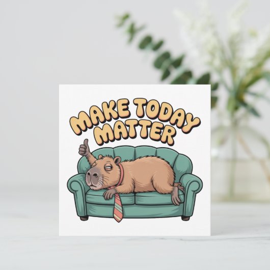 Make Today Matter Kaart (Staand voorkant)