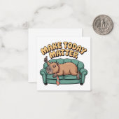 Make Today Matter Notitiekaartje (Voorkant / Achterkant in situ)