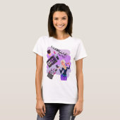 MAKE-UP ALS ALSTUBLIEFT T-SHIRT (Voorkant volledig)