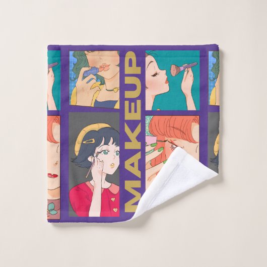 MAKE-UP ANIME VRIENDEN BAD HANDDOEK (Wasdoekje)