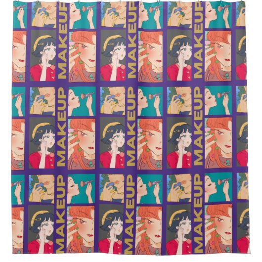 MAKE-UP ANIME VRIENDEN DOUCHEGORDIJN (Voorkant)