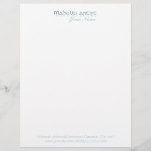 Make-up art 1 - Letterhead Briefhoofd Ontwerp