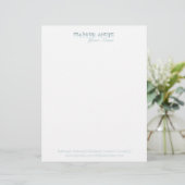 Make-up art 1 - Letterhead Briefhoofd Ontwerp (Staand voorkant)