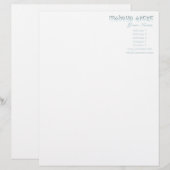 Make-up art 1 - Letterhead Gepersonaliseerd Briefhoofd (Voorkant / Achterkant)