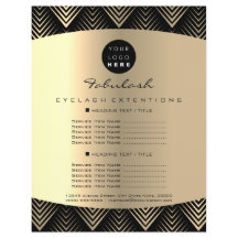 Make-up Artiest Beauty Gold Zwart Logo Haarprijzen