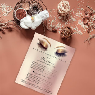 Make-up Artiest Beauty Salon Lashes Flyer GlitteRo