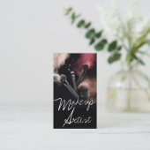 make-up artiest, cosmetologie, salon Visitekaartje (Staand voorkant)