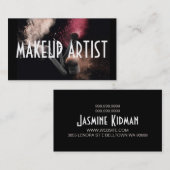 make-up artiest, cosmetologie, salon Visitekaartje (Voorkant / Achterkant)