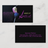 make-up artiest, cosmetologie, salon Visitekaartje (Voorkant / Achterkant)