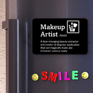 Make-up artiest definitie - Film Crew 4" x 6" Flex Magneet