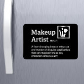 Make-up artiest definitie - Film Crew 4" x 6" Flex Magneet