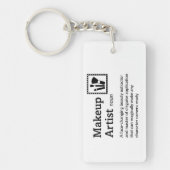 Make-up artiest definitie - Film Crew Sleutelhanger (Voorkant)