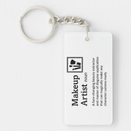 Make-up artiest definitie - Film Crew Sleutelhanger