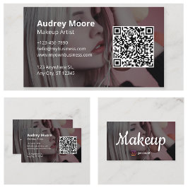 Make-up Artiest Girly Design Visitekaartje