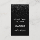 Make-up Artiest Haar Stylist Moderne Schoonheidssa Visitekaartje (Achterkant)