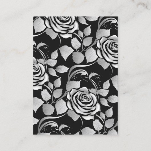 Make-up Artiest Haar Stylist Moderne Sieraden Disp Afsprakenkaartje (Achterkant)