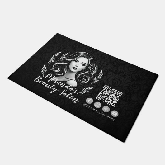 Make-up Artiest Haar Stylist Schoonheidssalon Lash Deurmat (Schuin)