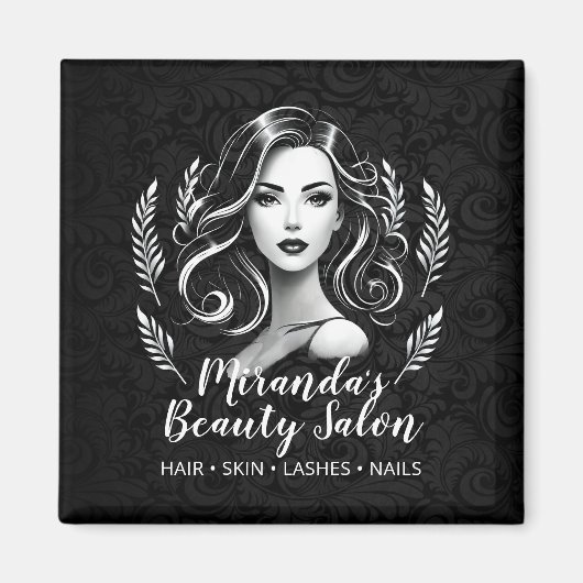 Make-up Artiest Haar Stylist Schoonheidssalon Lash Magneet (Voorkant)