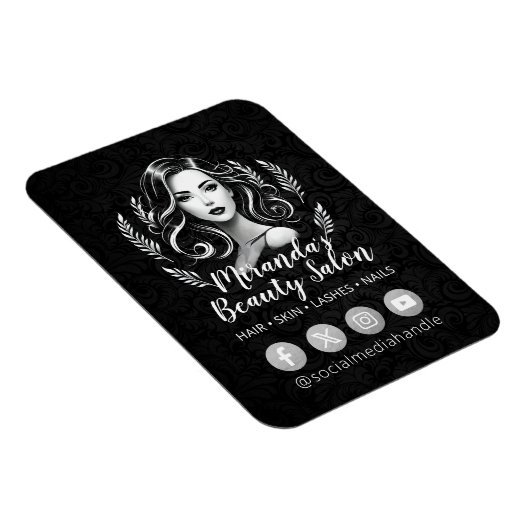 Make-up Artiest Haar Stylist Schoonheidssalon Lash Magneet (Rechterzijde)