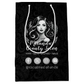 Make-up Artiest Haar Stylist Schoonheidssalon Lash Medium Cadeauzakje (Voorkant)