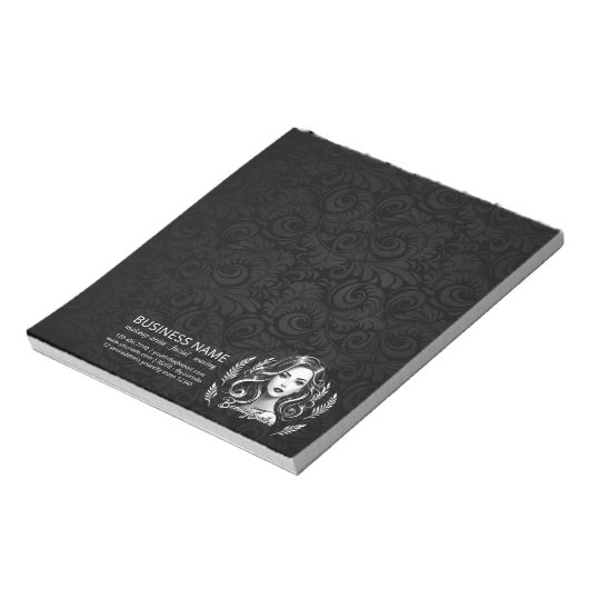 Make-up Artiest Haar Stylist Schoonheidssalon Lash Notitieblok (Linkerzijde)