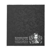 Make-up Artiest Haar Stylist Schoonheidssalon Lash Notitieblok (Voorkant)