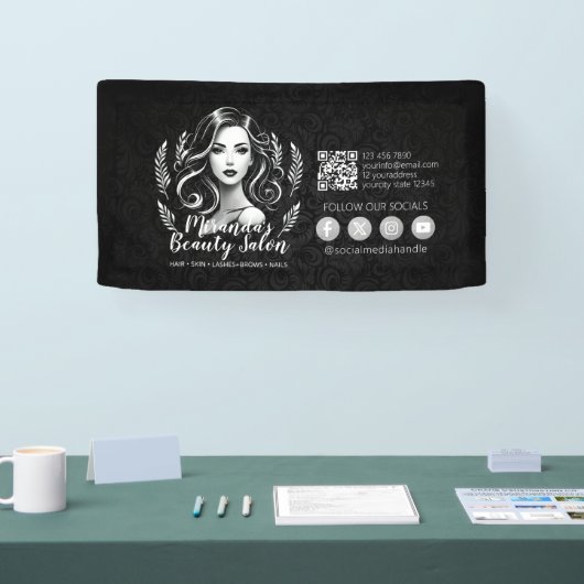 Make-up Artiest Haar Stylist Schoonheidssalon Lash Spandoek (Beurs)