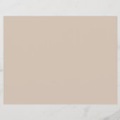 Make-up Artiest Kapper Zakelijk Logo QR Code Flyer (Achterkant)